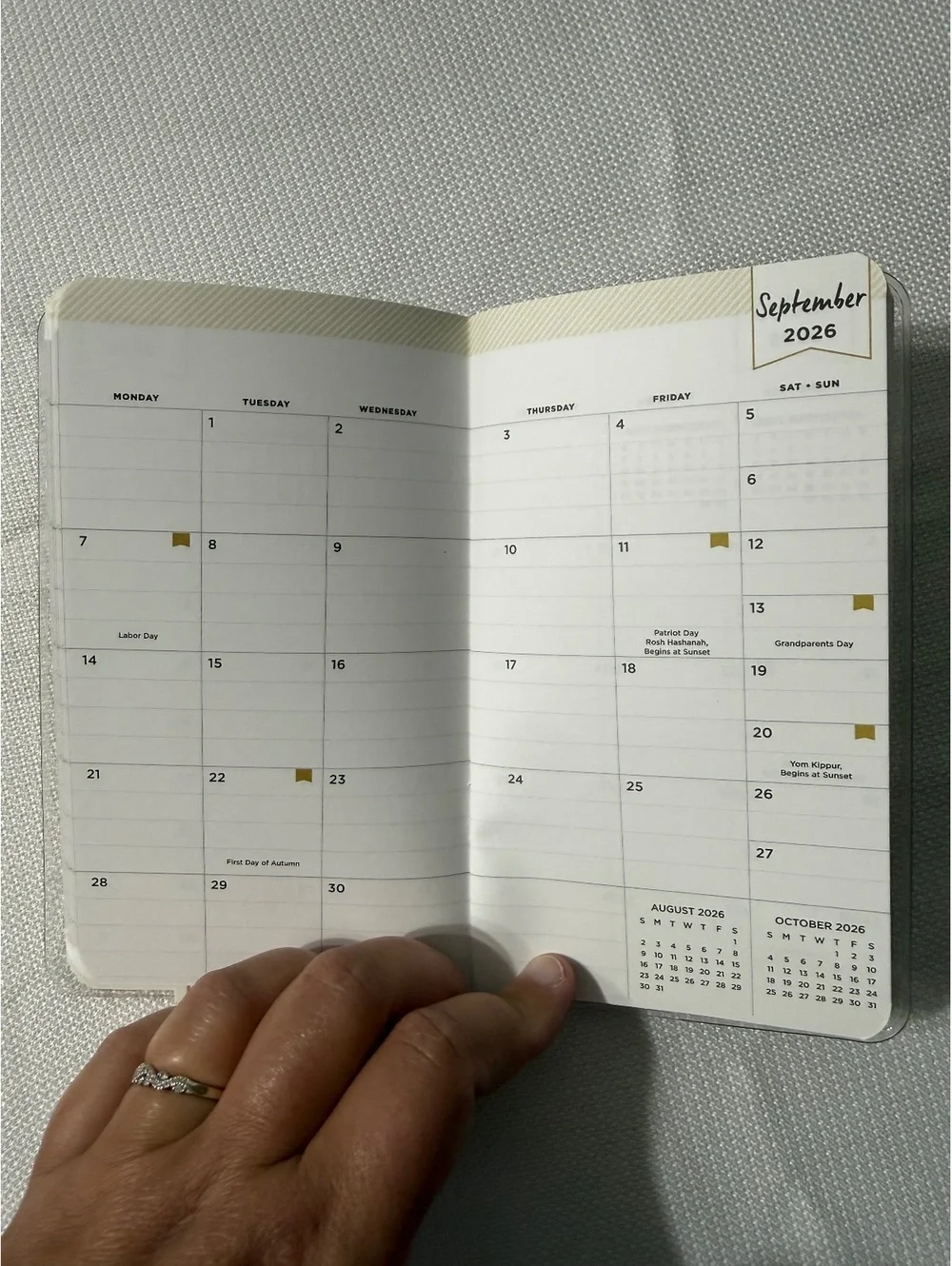 New Day Designer Monthly Planning Calendar 2026-2027 by Blue Sky - Floral Cover